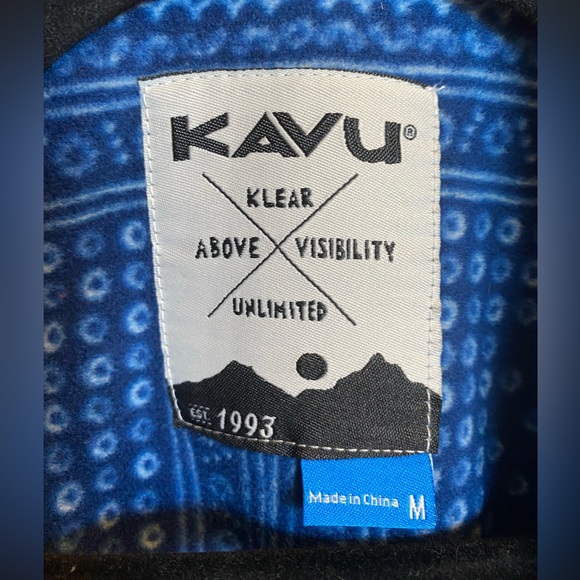 KAVU Snowpack Sweatshirt - Blue - Picture 9 of 9